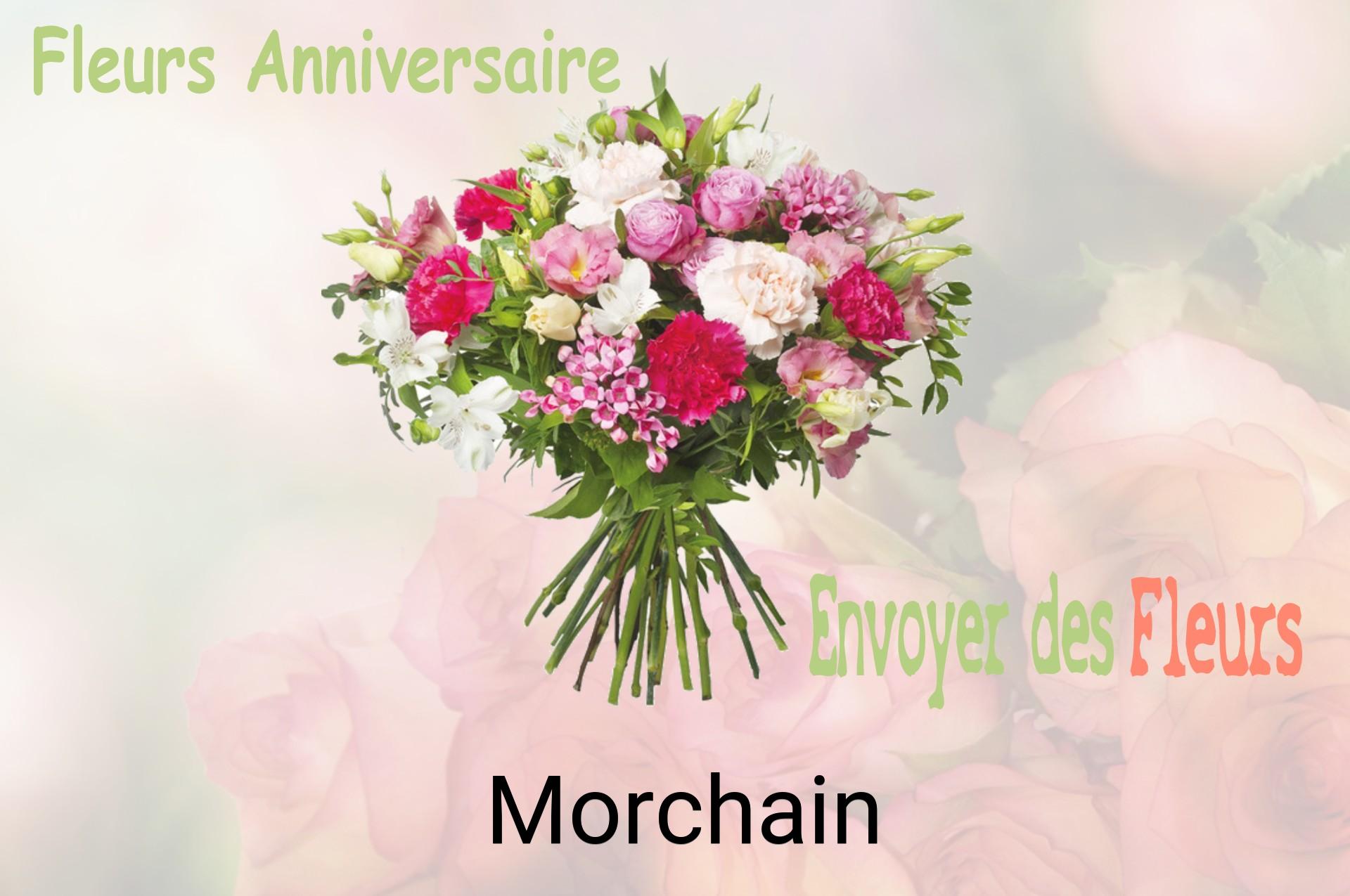 Bouquet de fleurs d’anniversaire livré à Morchain